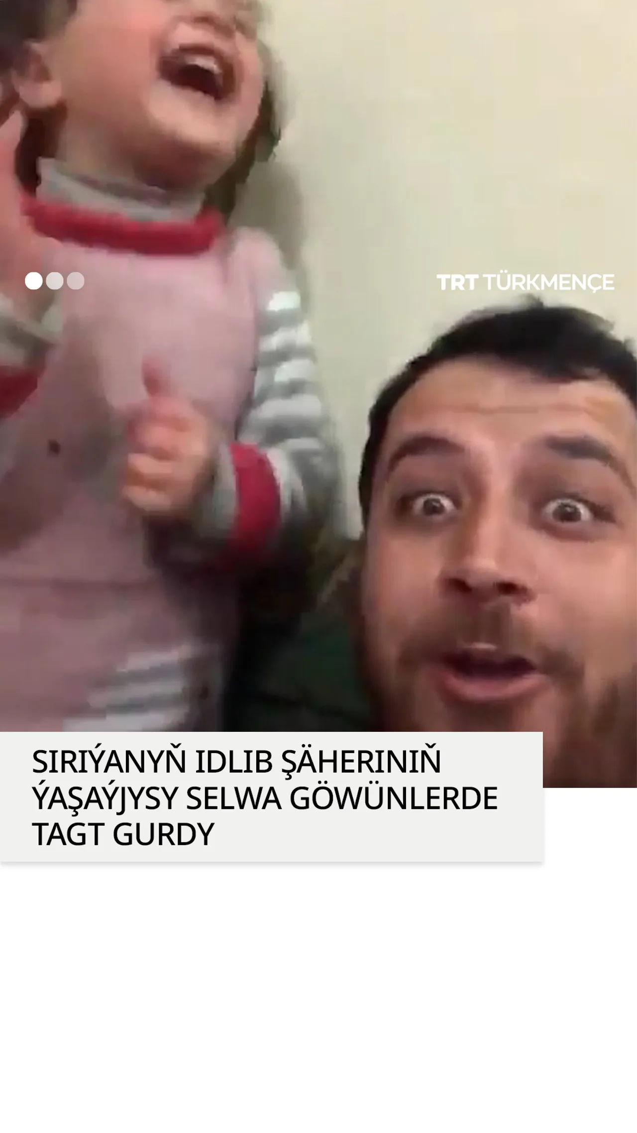 Siriýanyň Idlib şäheriniň ýaşaýjysy Selwa göwünlerde tagt gurdy